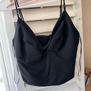 Zara black top size small